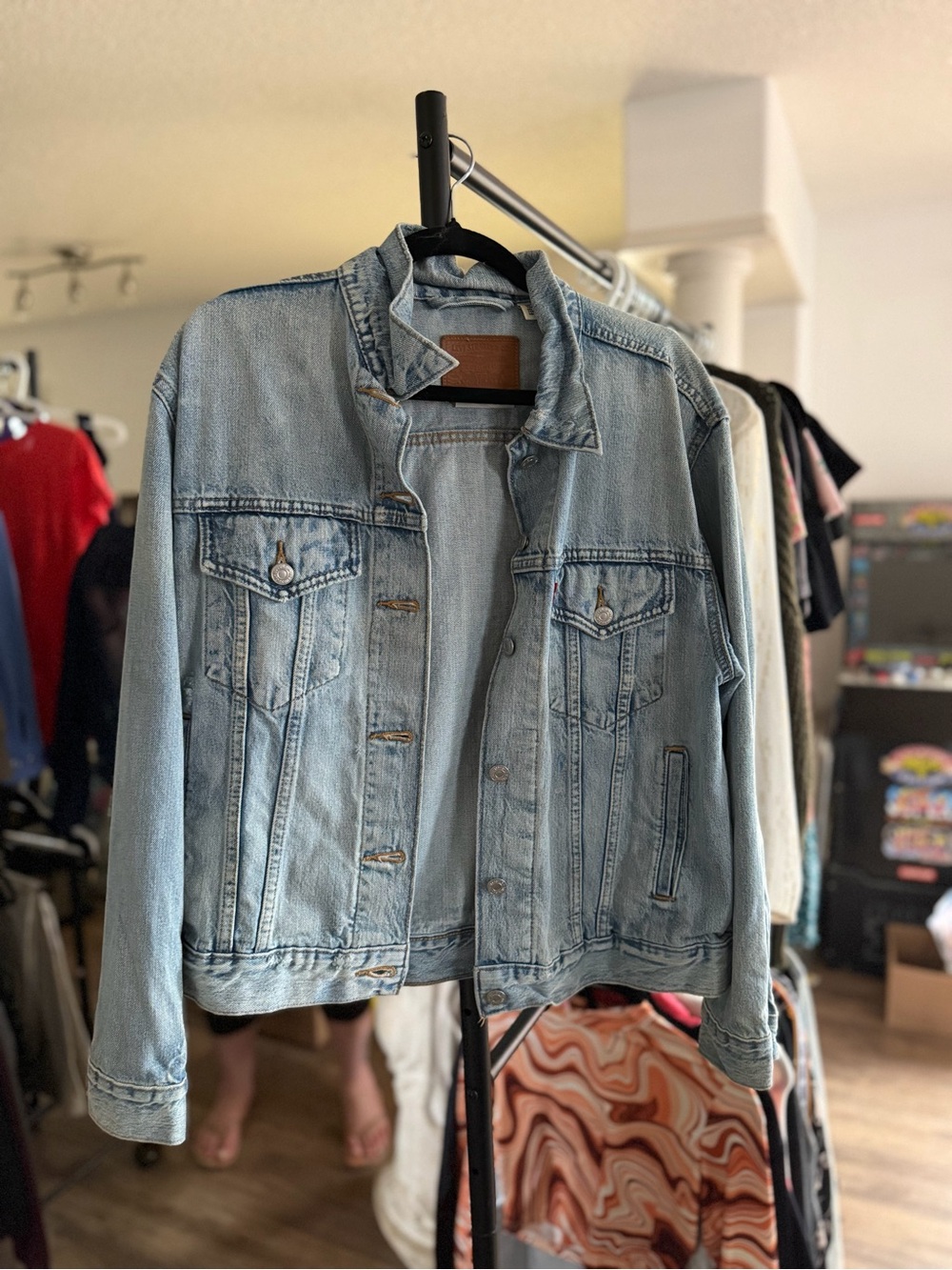 Levi's Light Blue Denim Jacket - Women's Jean Jacket